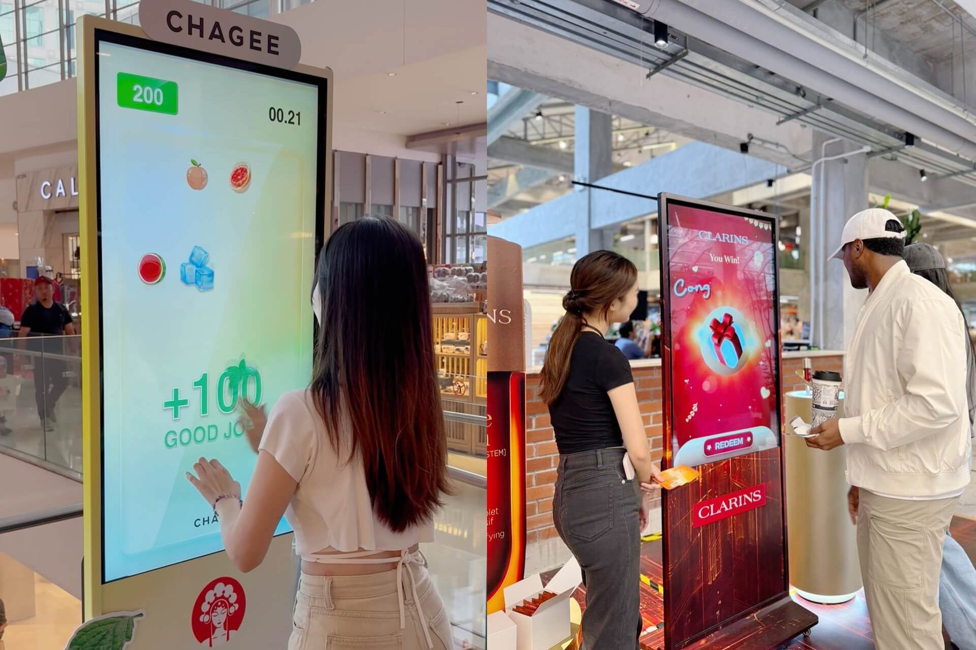 Chagee Interactive Touch Screen Panel | Clarins Touch Screen Panel Chagee Interactive Touch Screen Panel | Clarins Touch Screen Panel