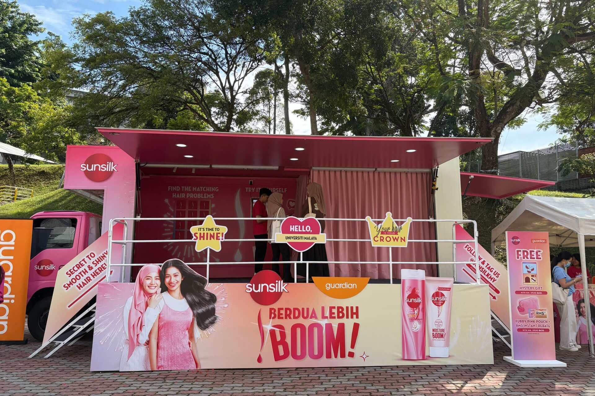 Sunsilk Event Truck Sunsilk Event Truck