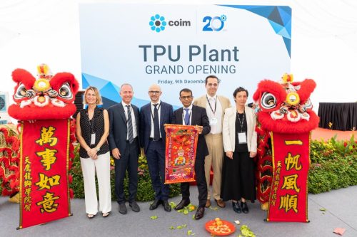 COIM TPU plant launch (SG)